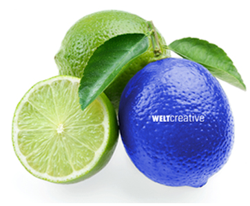 Even a lemon can be blue sometimes ... THINK WELT